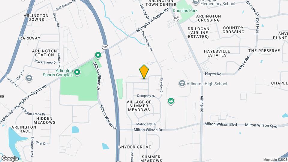 11618 Milton Meadows Dr Map and Location Details