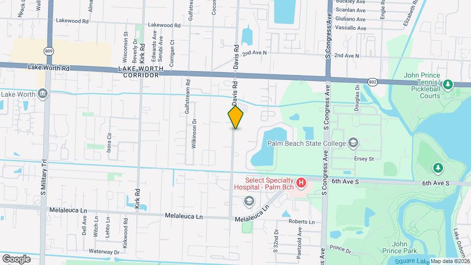 4312 Davis Rd Map and Location Details