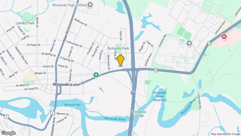 291 E Allen St, Unit A Map and Location Details