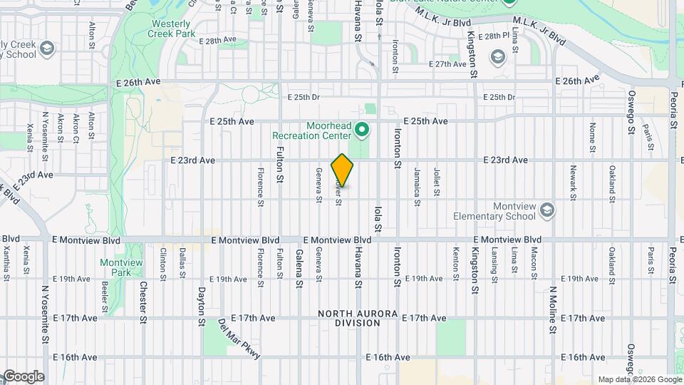 2208 Hanover St Map and Location Details