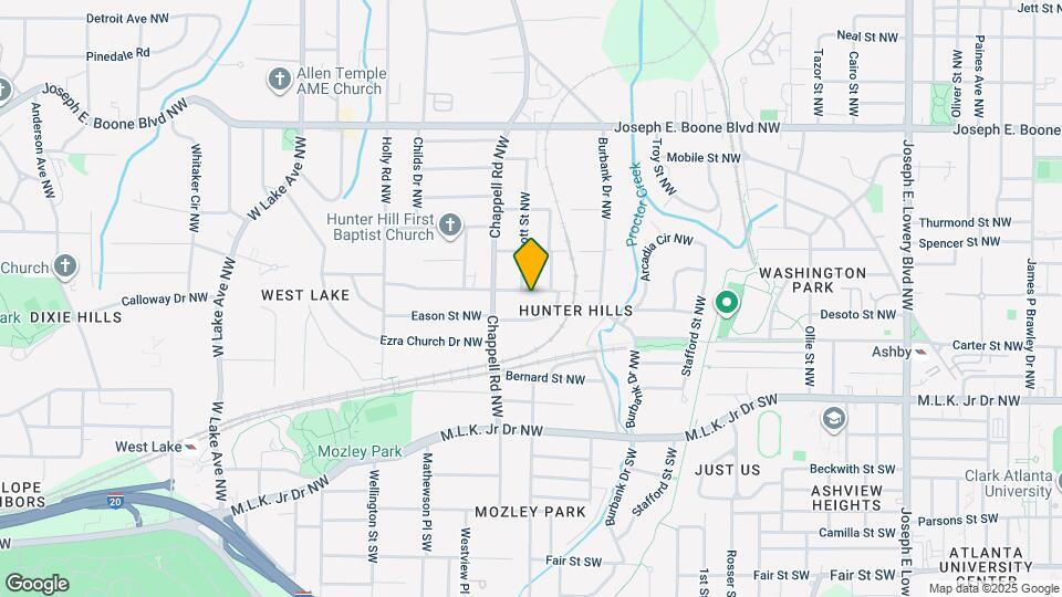 1352 Akridge St NW Map and Location Details