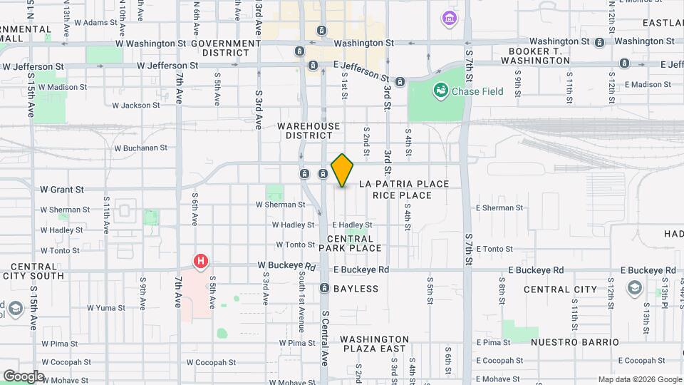 710 S 1st St Map and Location Details