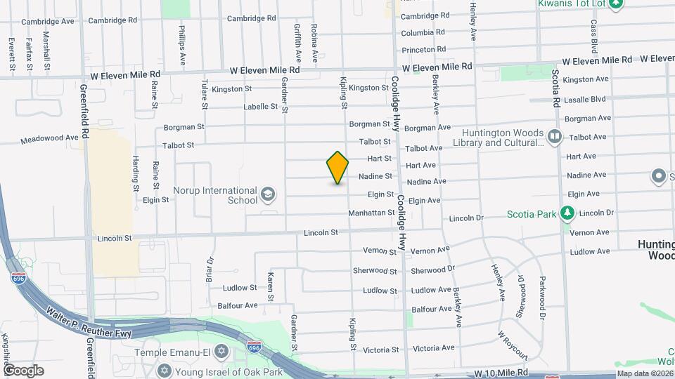 14030 Elgin St Map and Location Details