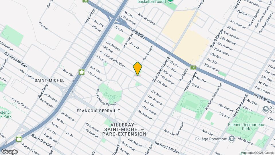 7316-7324 Léonard-de Vinci Map and Location Details