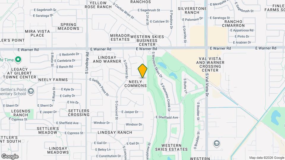 1166 E Stottler Dr Map and Location Details