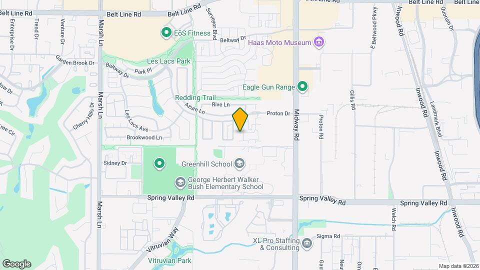 4092 Oberlin Way Map and Location Details