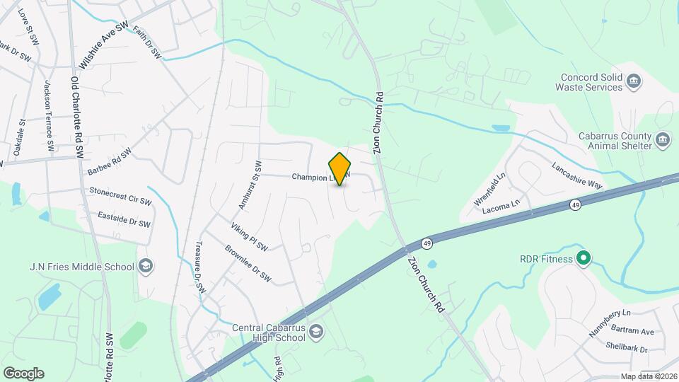 3069 Winners Cir SW Map and Location Details