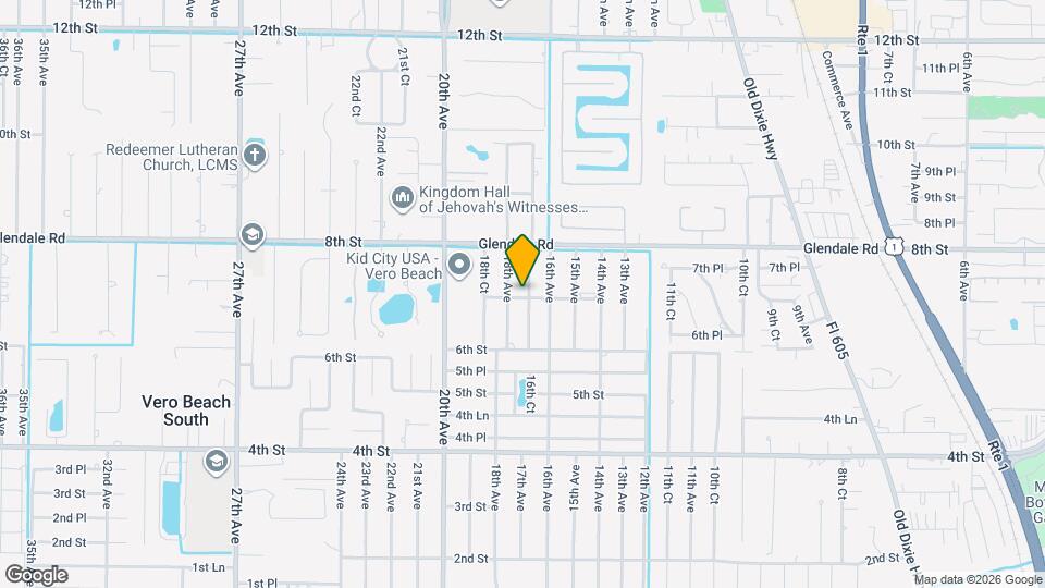 1702 7th St Map and Location Details