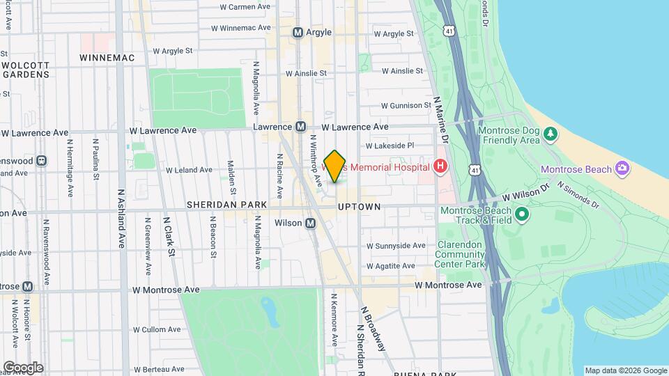 4632 N Kenmore Ave, Unit 3 Mapa y Detalles de la Ubicación