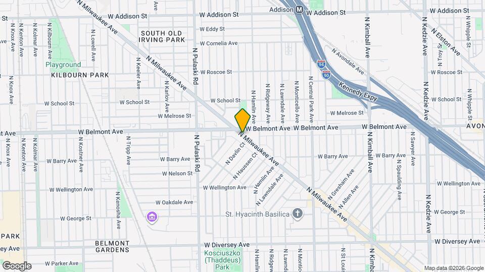 3182 N Milwaukee Ave, Unit 3182  2 Mapa y Detalles de la Ubicación