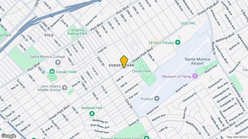 2424 Ocean Park Blvd Map and Location Details