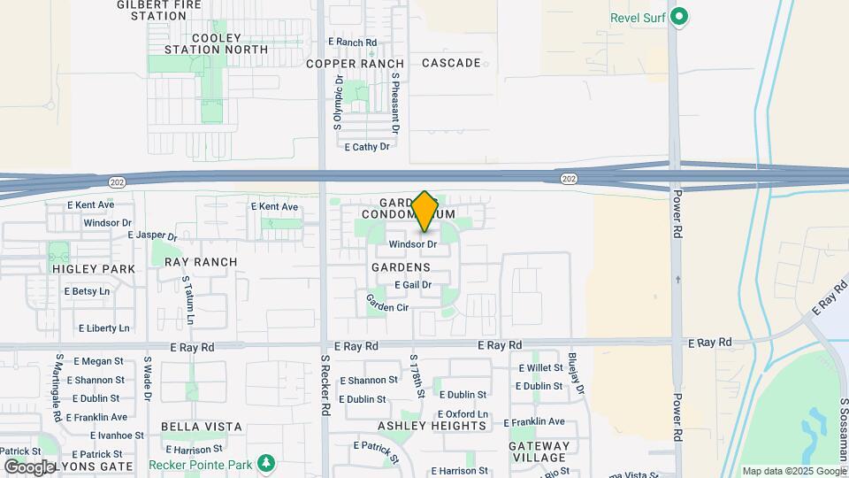 4222 E Windsor Dr Mapa y Detalles de la Ubicación