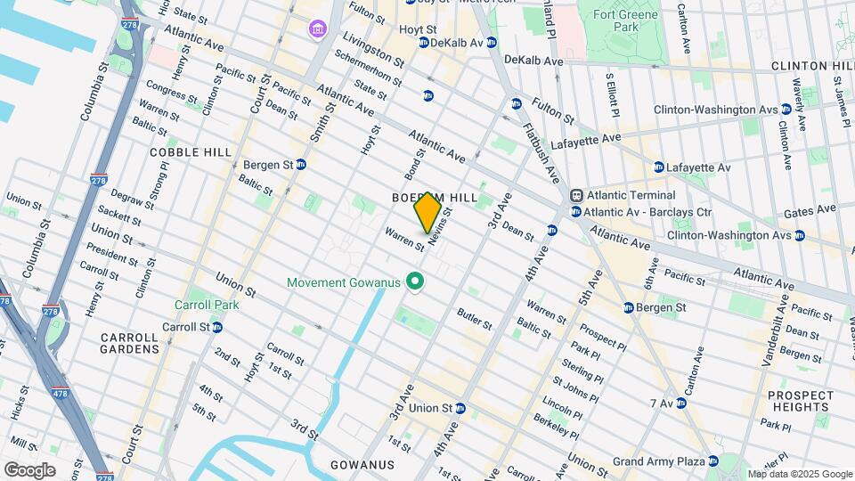 176 Nevins St Map and Location Details