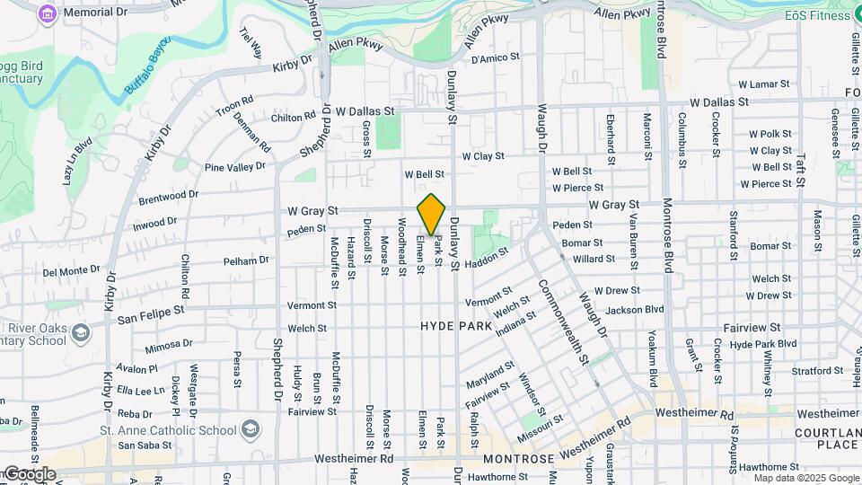 1520 Park St Map and Location Details