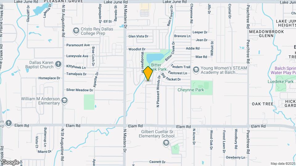 725 Pleasant Hills Dr Mapa y Detalles de la Ubicación