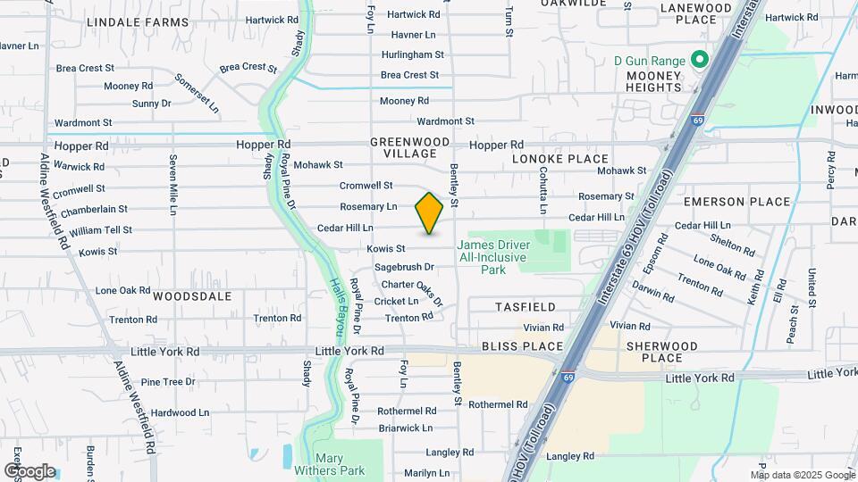 3225 Kowis St Map and Location Details