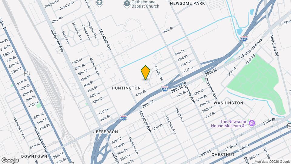 4157 Newsome Dr Map and Location Details