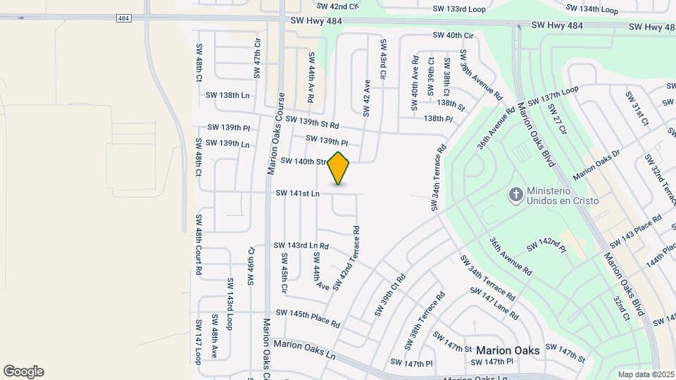 4313 SW 141st Ln Map and Location Details