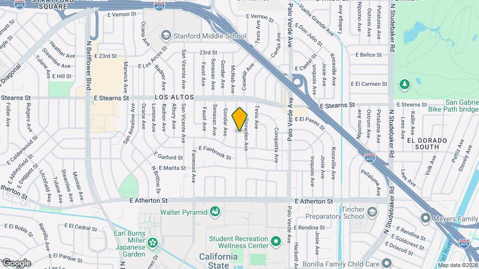2050 McNab Ave Mapa y Detalles de la Ubicación