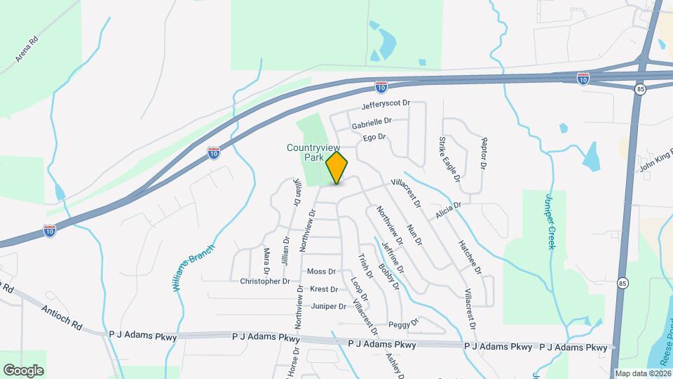 1110 Northview Dr Map and Location Details