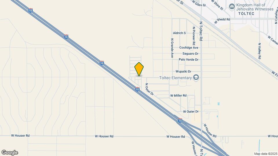 4555 W Tonto Rd Map and Location Details