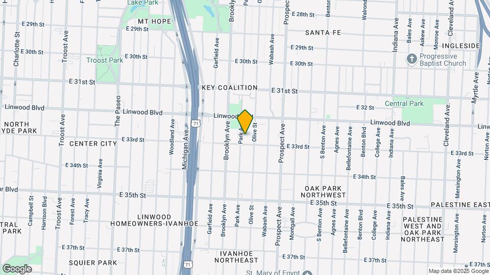 3231 Park Ave Map and Location Details