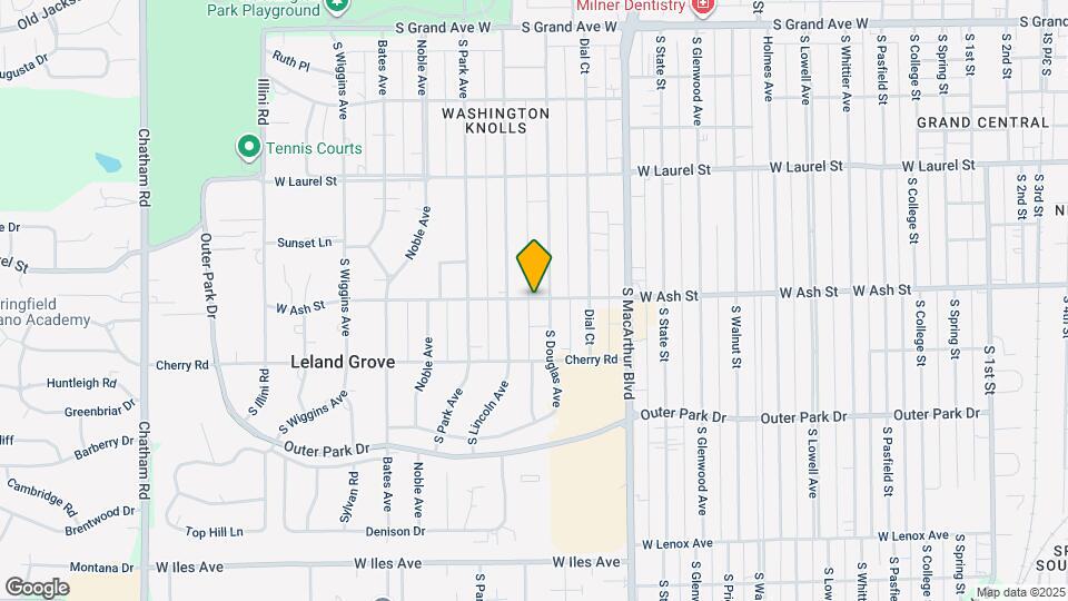 1210 W Ash St, Unit A Mapa y Detalles de la Ubicación