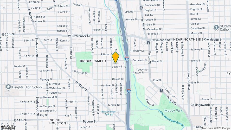 700 Jewett St Map and Location Details