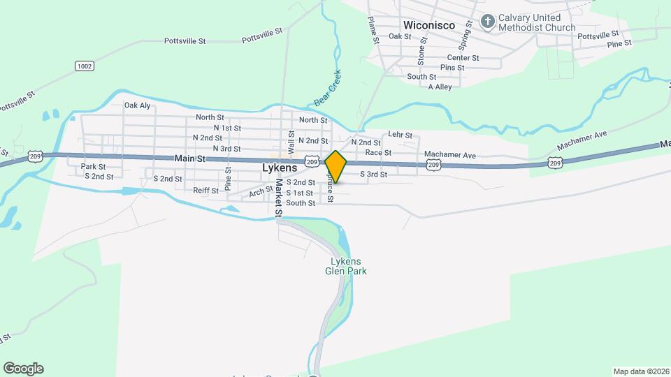 609 Spruce St Mapa y Detalles de la Ubicación