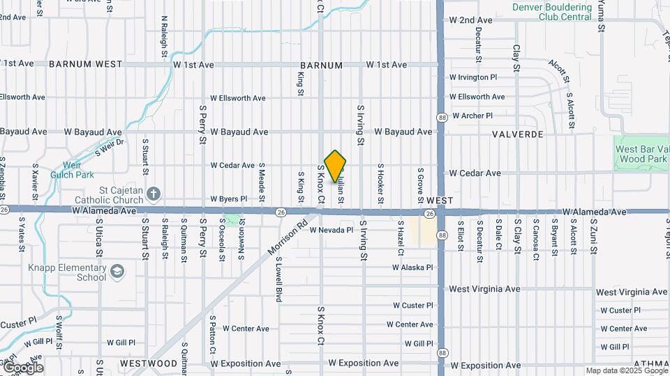 237 S Julian St Map and Location Details