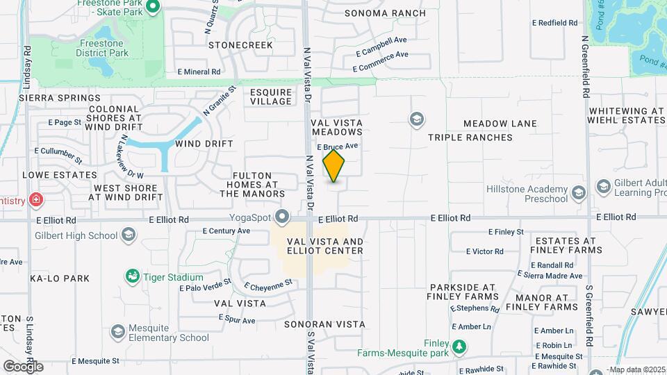 1674 E Washington Ct Map and Location Details
