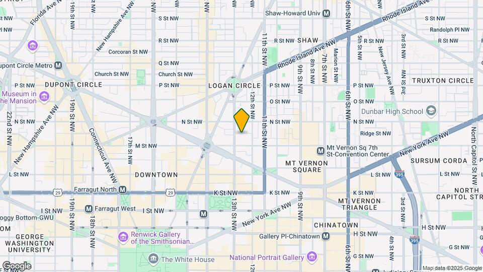 1209 13th St NW Map and Location Details