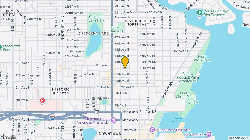 214 12th Ave N Map and Location Details