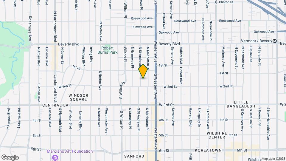 138 S St Andrews Pl Map and Location Details