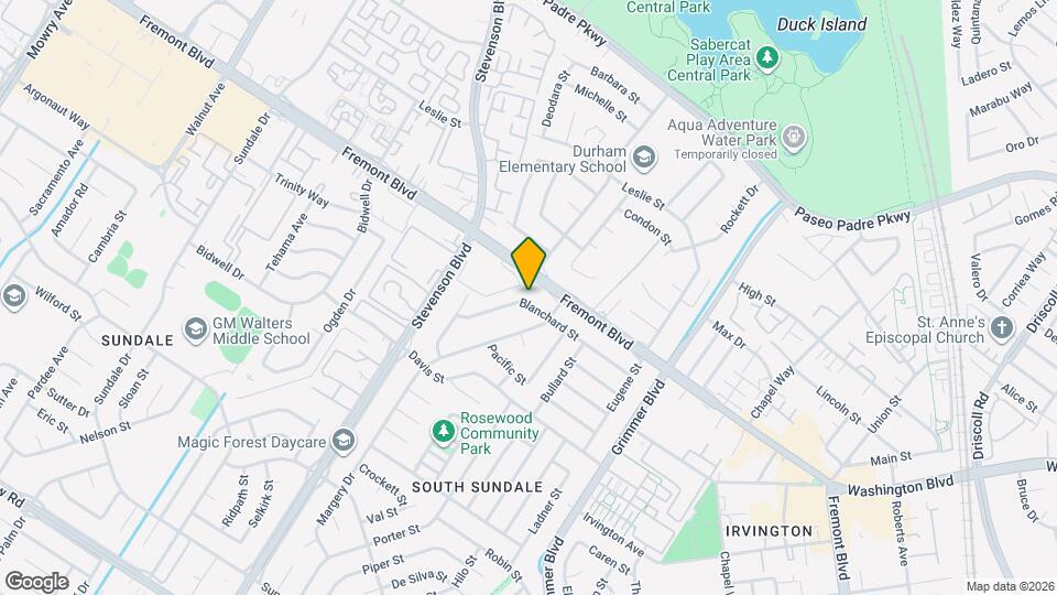 40232 Blanchard St Map and Location Details