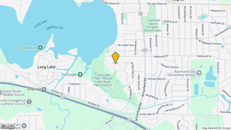 1227 N Village Dr Map and Location Details