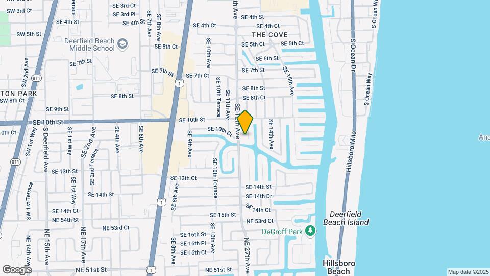 1109 SE 12th Terrace Map and Location Details