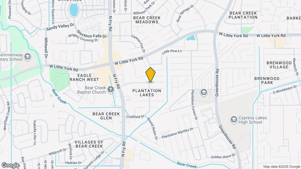 19651 Plantation Grove Tr Map and Location Details