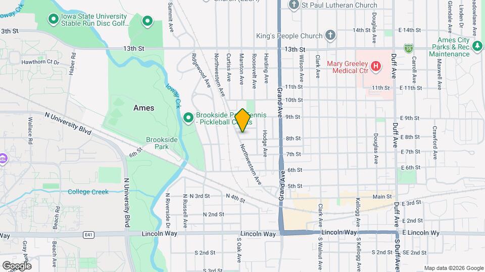 839 8th Street Map and Location Details