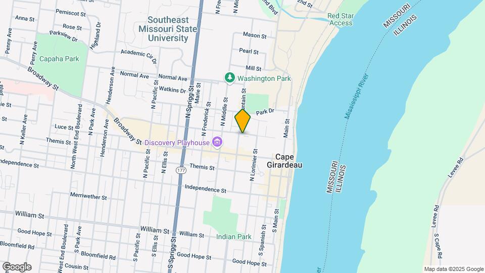 331 Bellevue St Map and Location Details