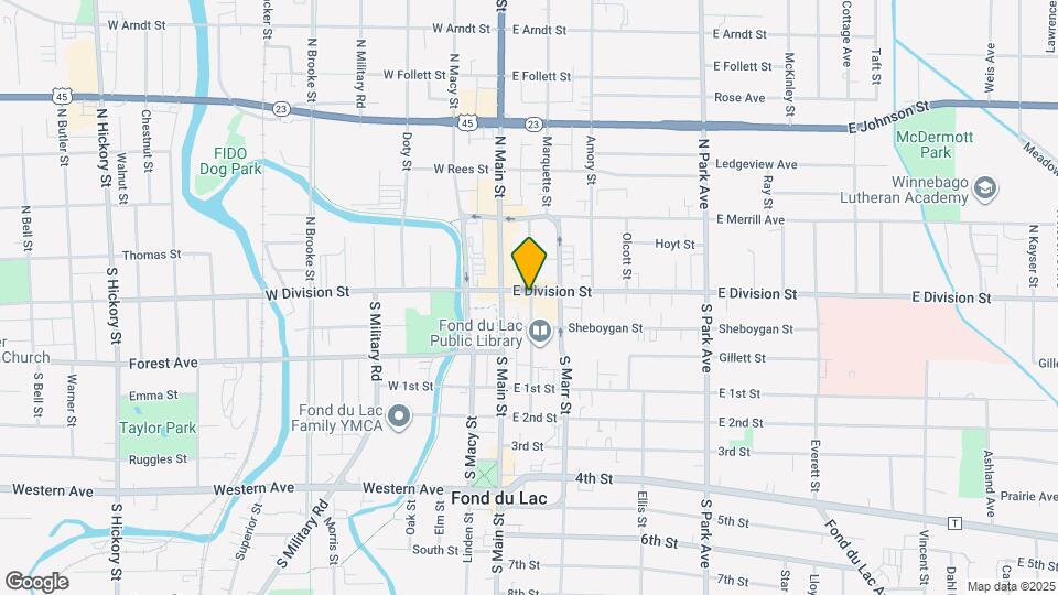 2 S Portland St, Unit Industrial Loft Mapa y Detalles de la Ubicación