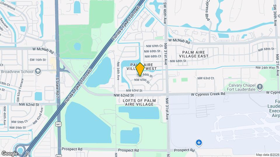 3291 NW 65th St Map and Location Details