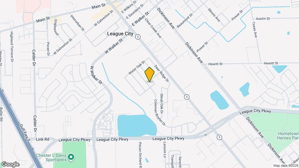 1304 Coleman Boylan Dr Map and Location Details