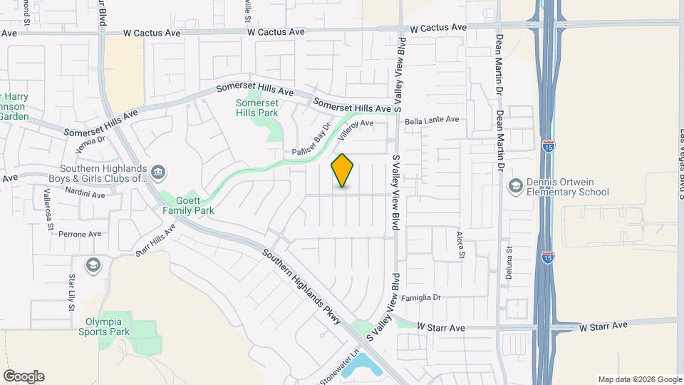 10931 Carberry Hill St Map and Location Details