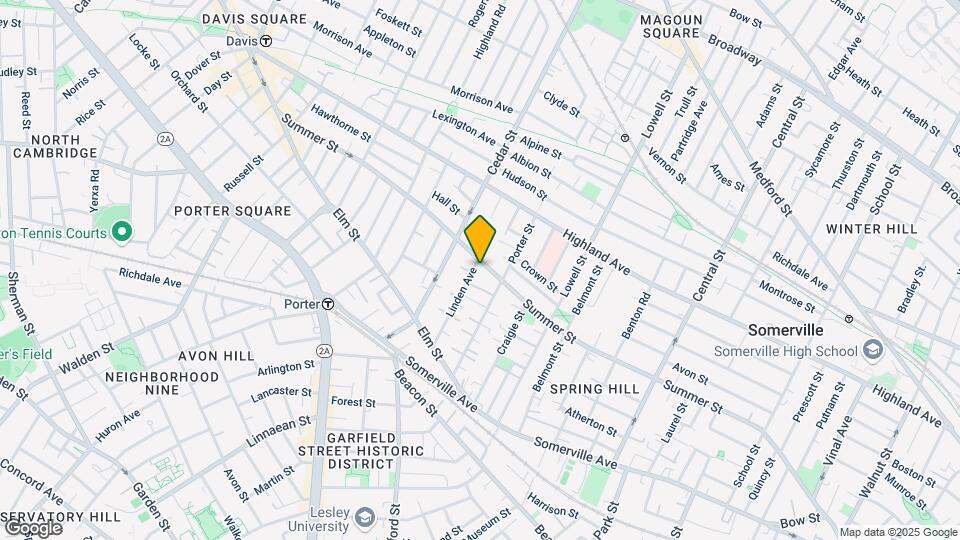 242 Summer St, Unit 2 Map and Location Details