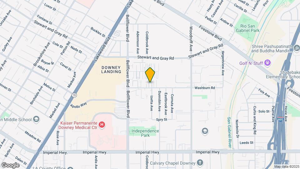 9331 Washburn Rd Map and Location Details