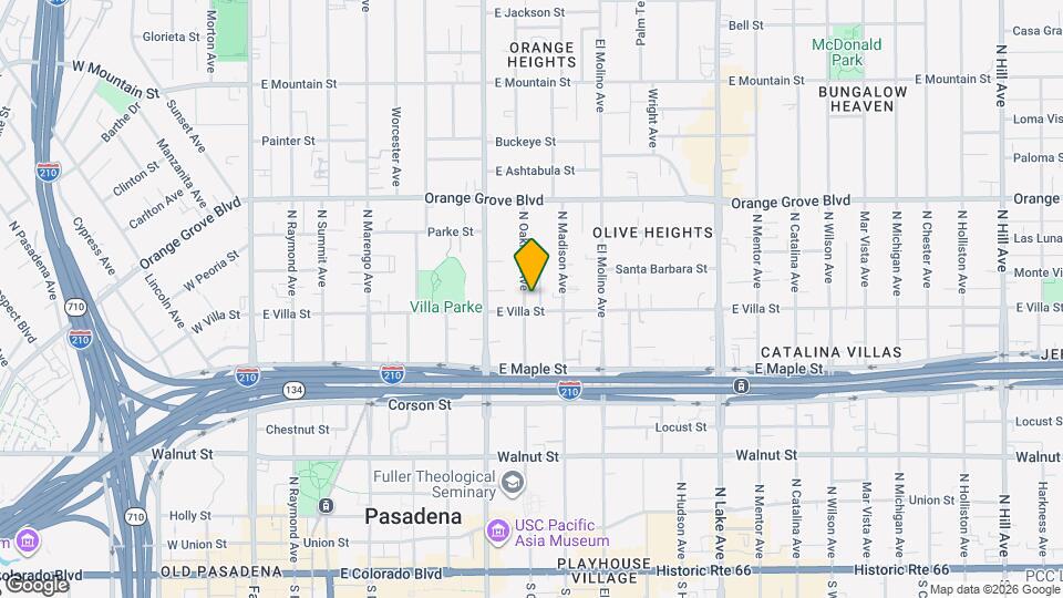 500-500 N Oakland Ave Map and Location Details