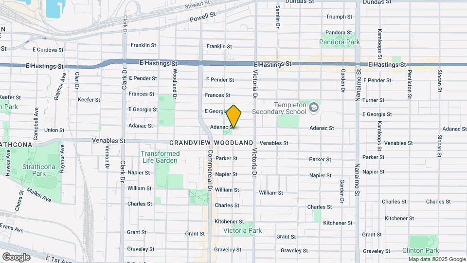 1826 Adanac St Map and Location Details