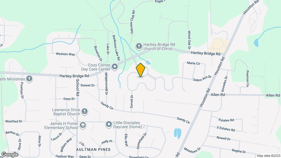 3505 Bridgewood Dr Map and Location Details