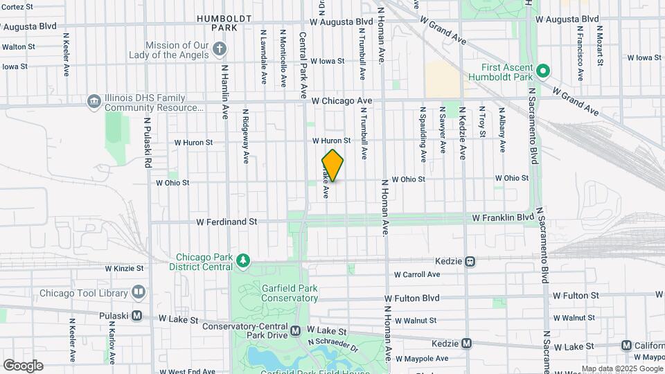 545 N Drake Ave Map and Location Details